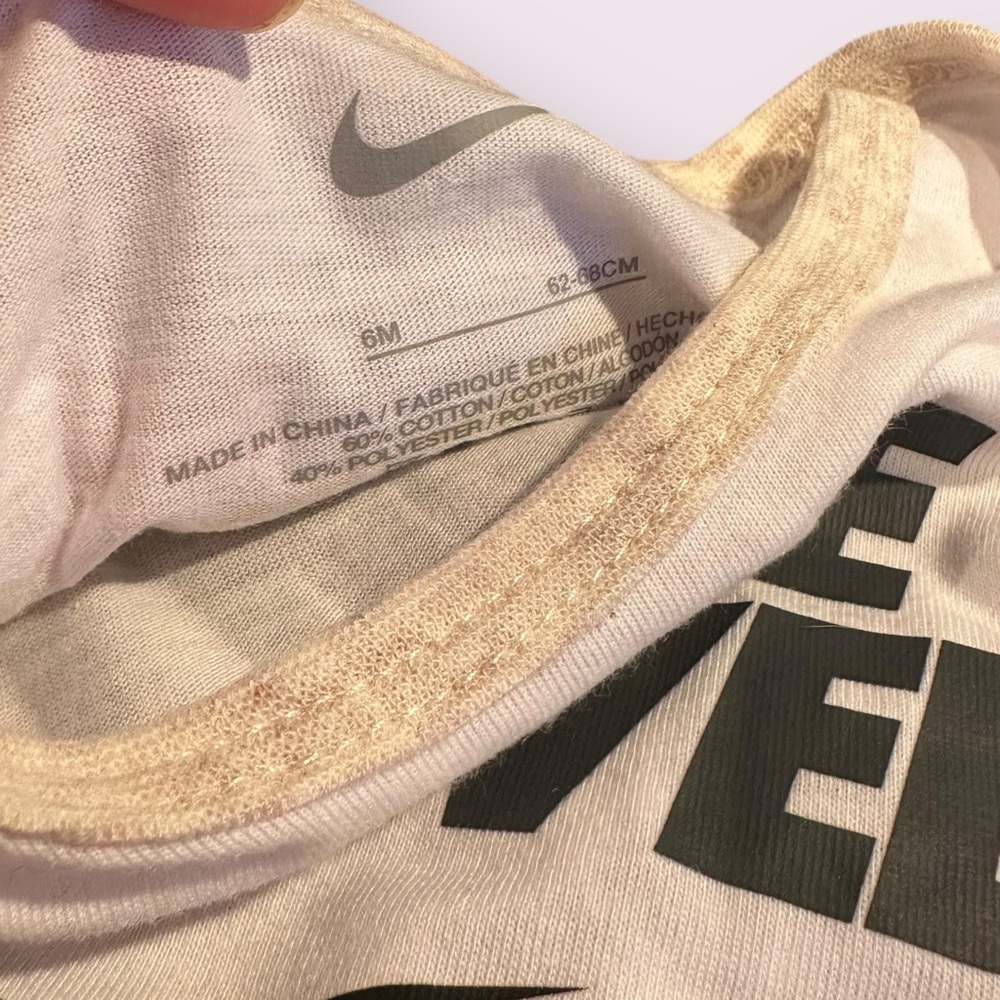 Set of Three Baby Nike Outfits With Matching Hats Size 3 Months and 6 Months - Picture 6 of 11